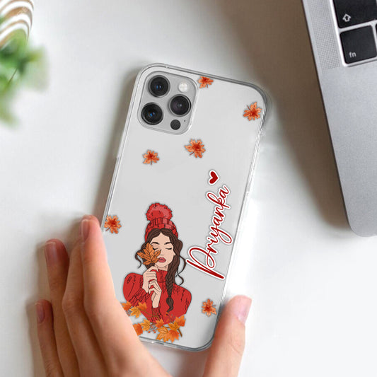 Daisy Flower Customize Transparent Silicon Case For Nothing