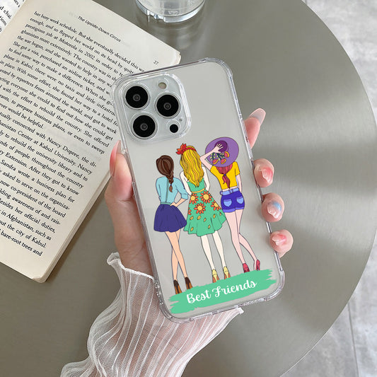 Friends Forever Customize Transparent Silicon Case For Poco