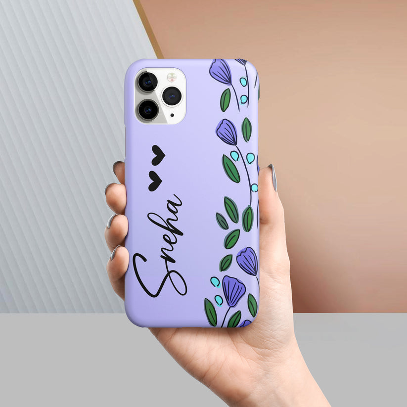 Tropical Floral Slim Phone Case Cover For iPhone