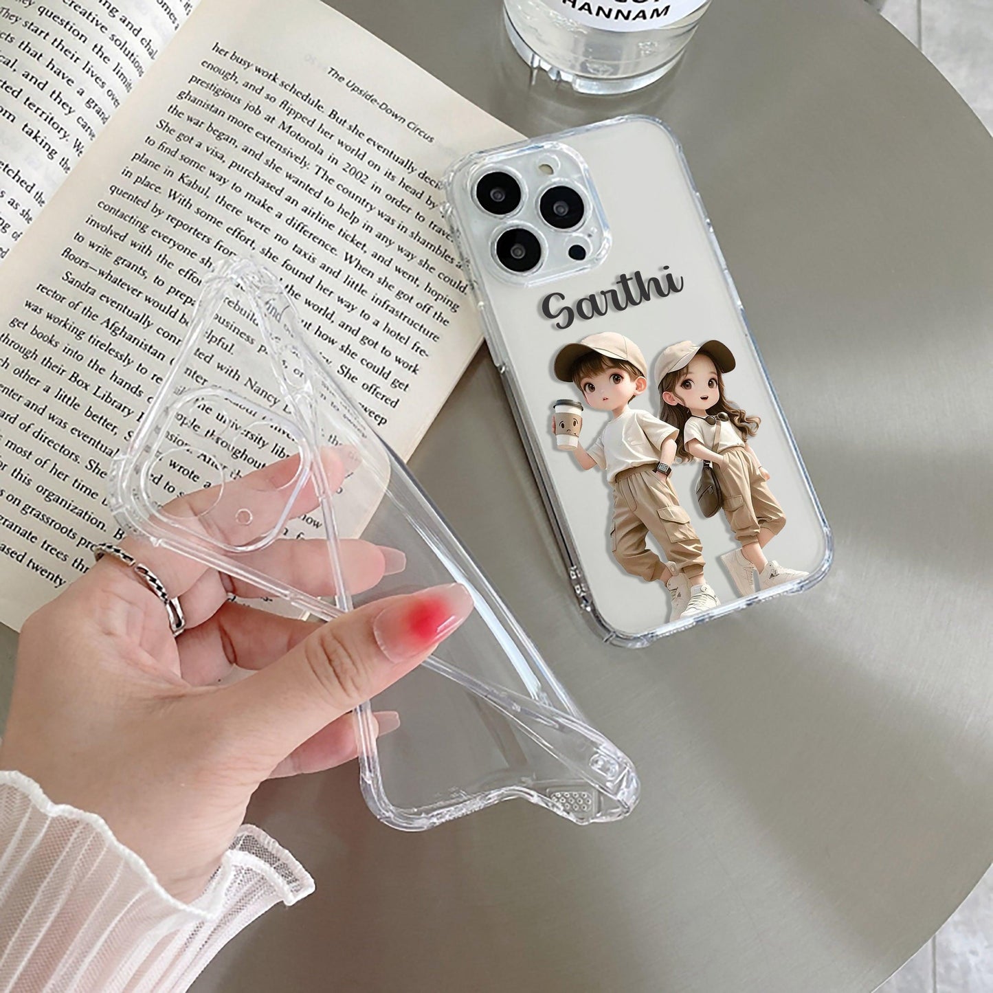 Sweet Harmony Customize Transparent Silicon Case V2 For Vivo - ShopOnCliQ