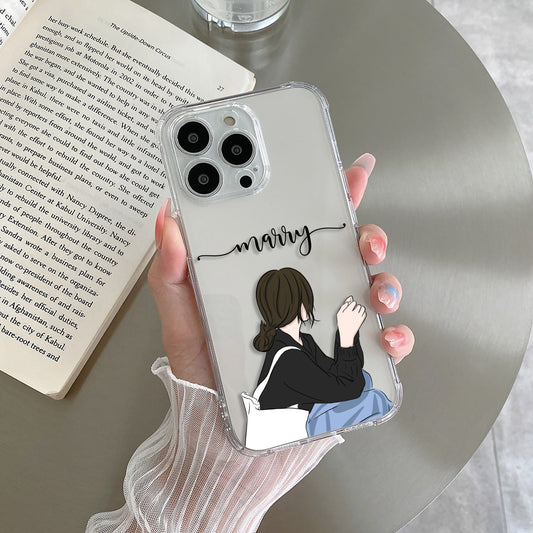 Relax Mood Customize Transparent Silicon Case For OnePlus