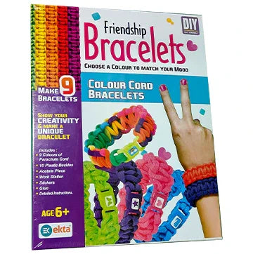 Friendship Bracelets – Colour Cord Bracelet Making Kit – ShopOnCliQ
