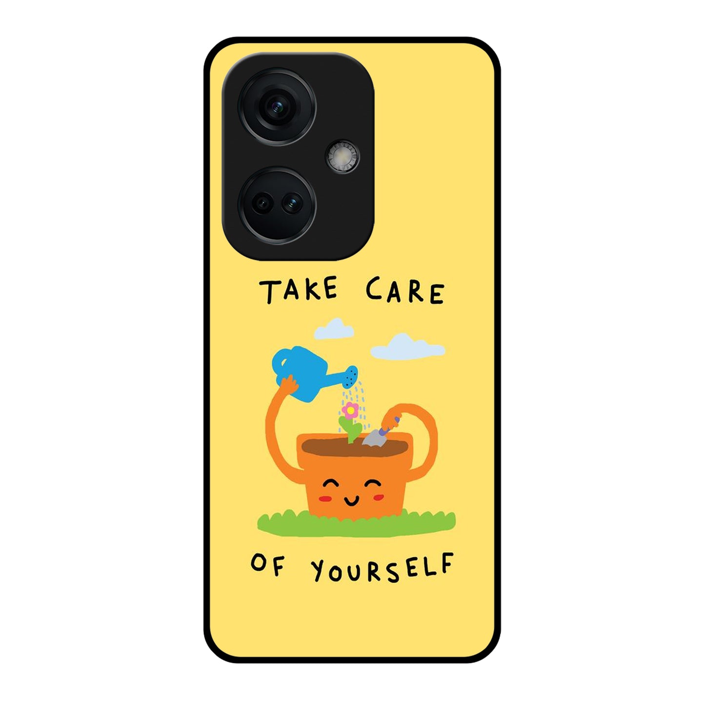 Take Care Glossy Metal Case Cover For OnePlus