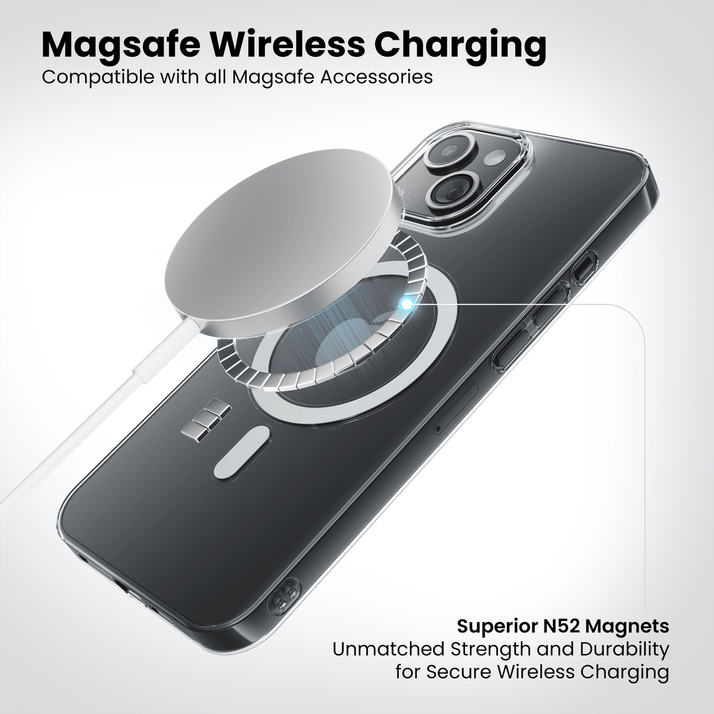 Anti Yellow Clear Case For iPhone 14 Plus