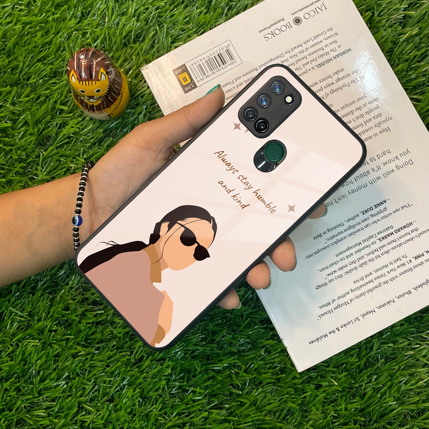 Always Stay Humble And Kind Glass Phone Cover For Realme/Narzo