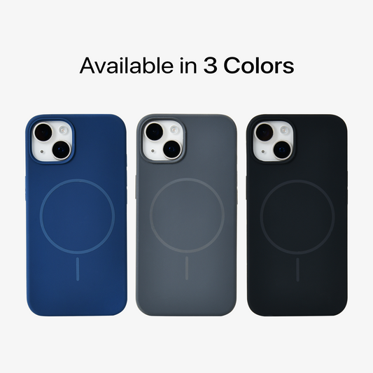 Anti Dust Magsafe Silicone Case - Iphone 14 (Grey)