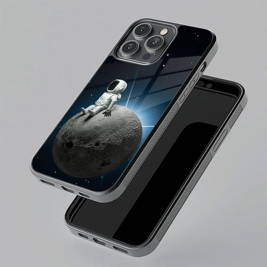 Astronod Moon Glass Case Cover For Vivo - ShopOnCliQ