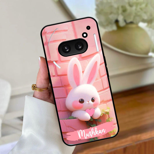 Bunny Glossy Metal Case Cover For Nothing - ShopOnCliQ