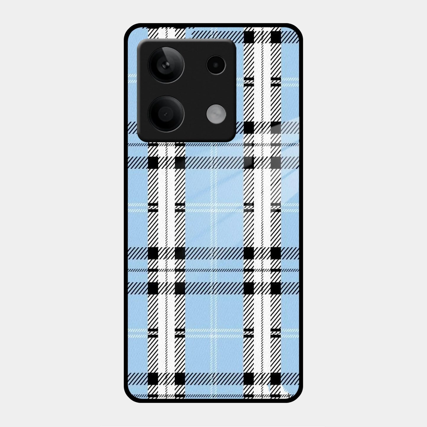 Check Glass Phone Case And Cover For Poco - ShopOnCliQ