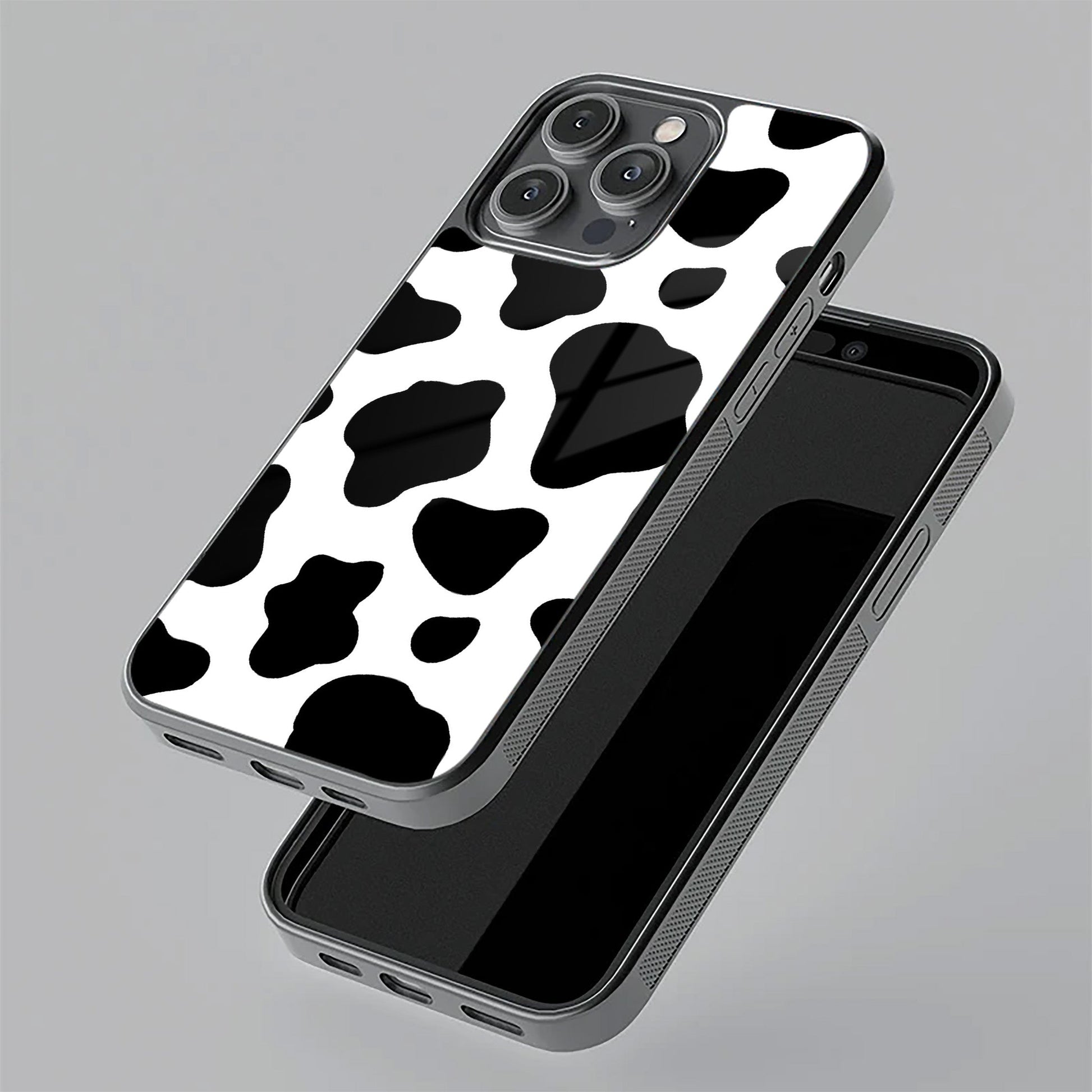 Cow Print Glass Phone Case And Cover For Realme/Narzo ShopOnCliQ