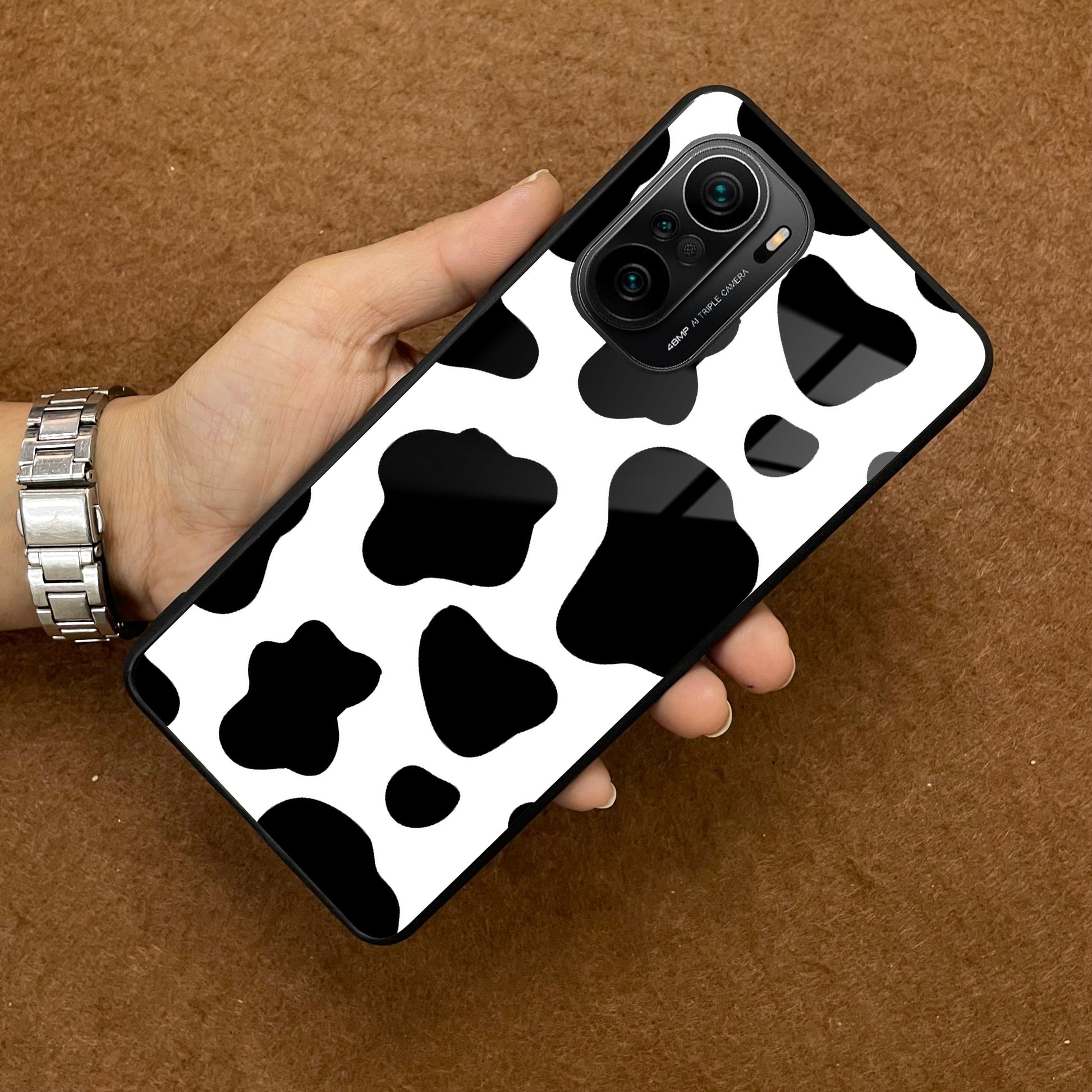 Cow Print Glass Phone Case And Cover For Redmi/Xiaomi ShopOnCliQ