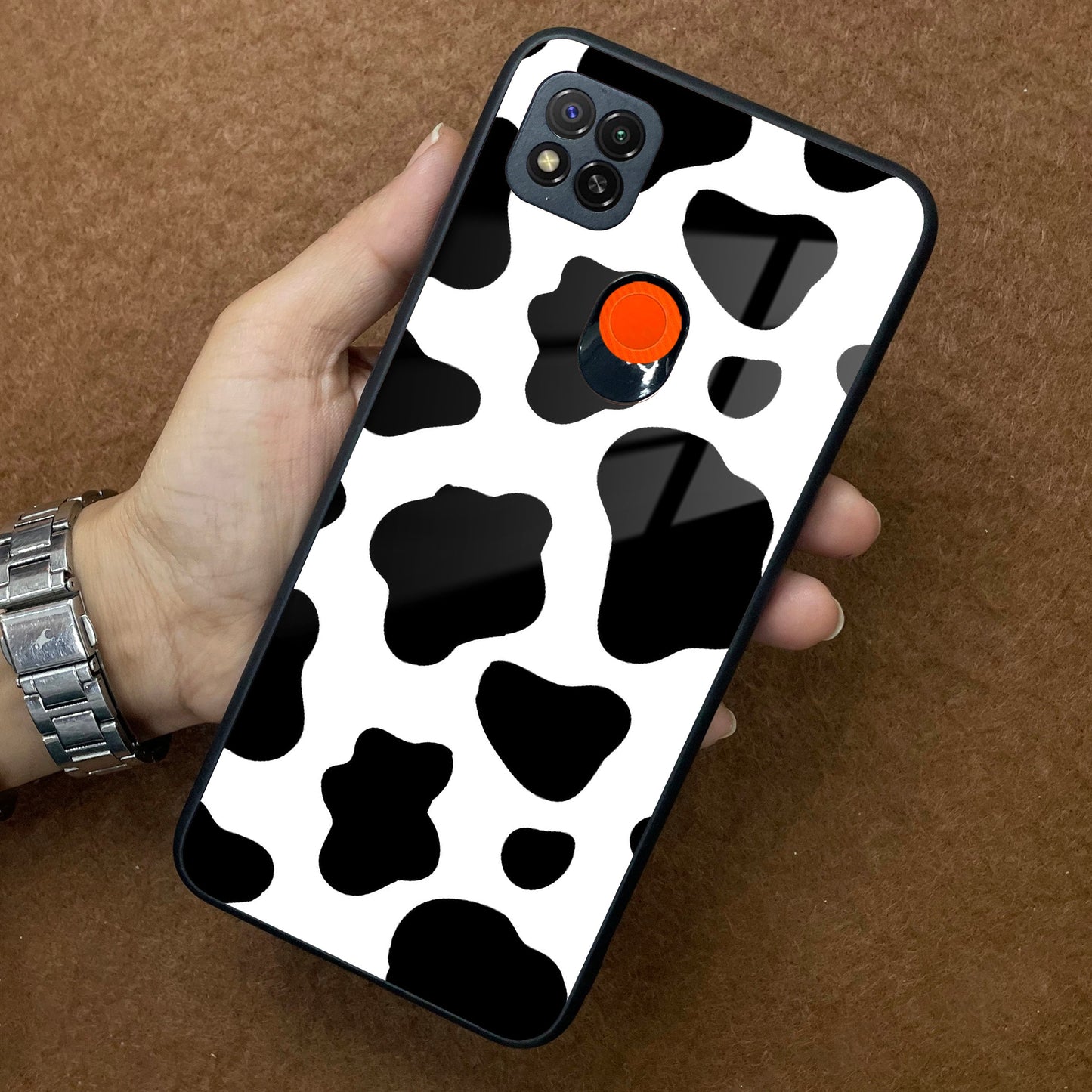 Cow Print Glass Phone Case And Cover For Redmi/Xiaomi ShopOnCliQ