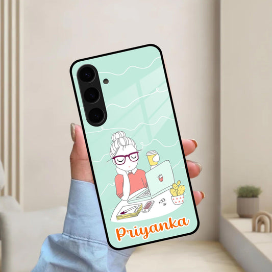 Creator Girl Glossy Metal Case Cover For Samsung - ShopOnCliQ