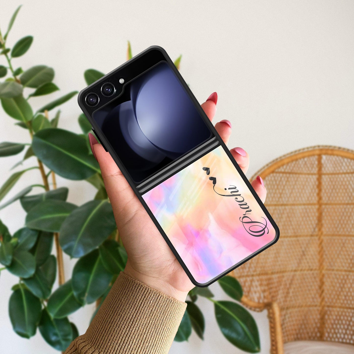 Customized Rainbow Glossy Metal Case Cover V2 For Samsung