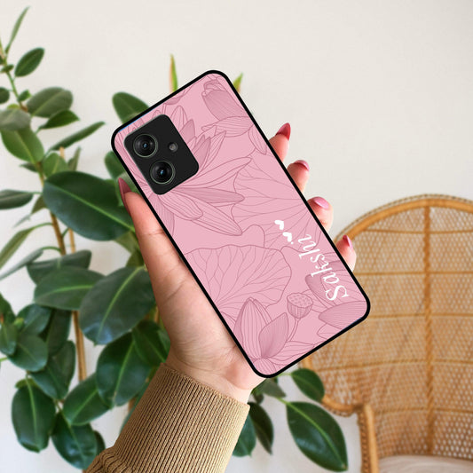 Customized luxury Peach leaves Glossy Metal Case Cover For Motorola - ShopOnCliQ