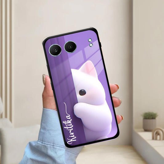 Cute KIttens Glossy Metal Case Cover For OnePlus - ShopOnCliQ