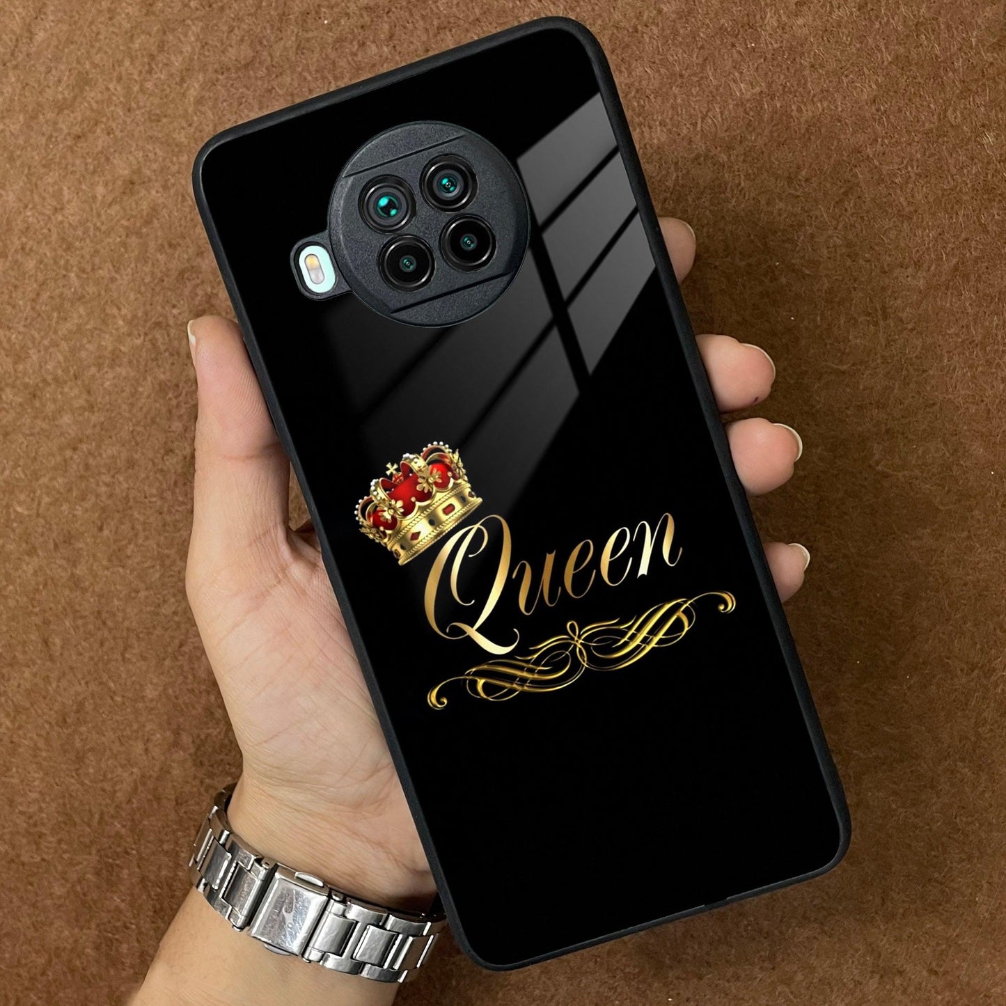 Cute Queen With Crown Glass Case For Redmi/Xiaomi ShopOnCliQ