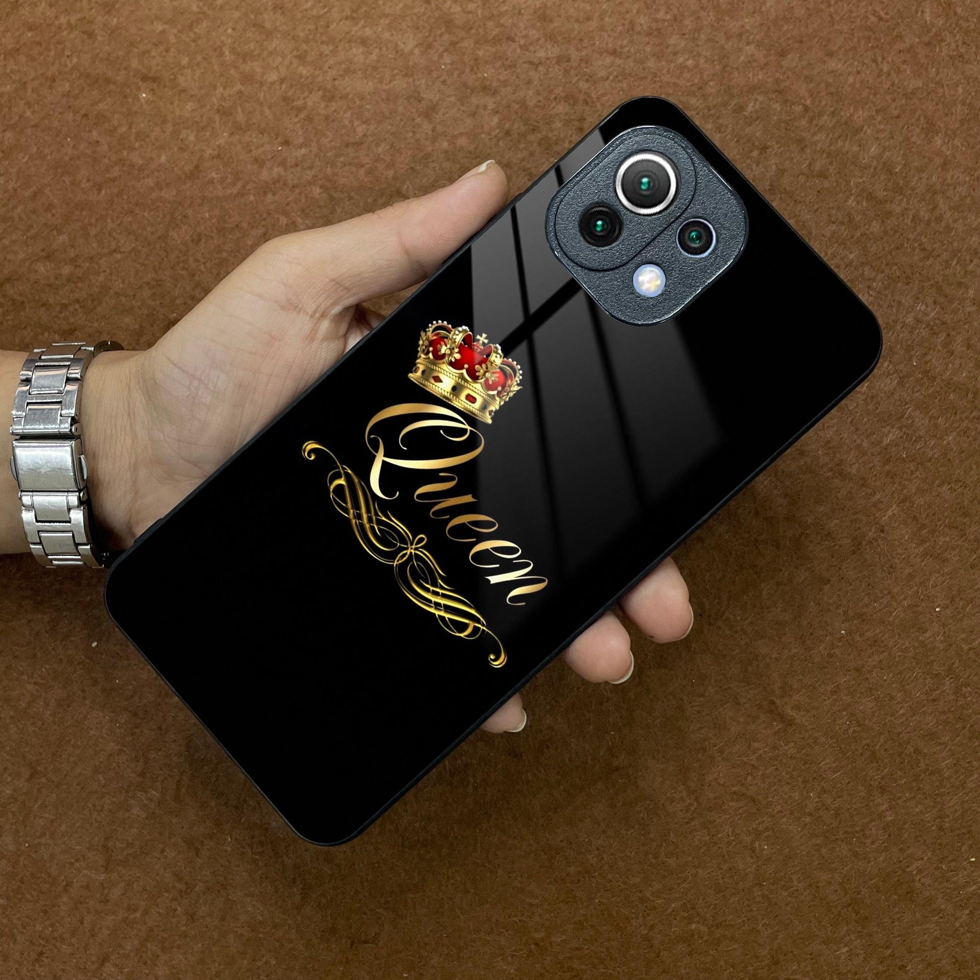 Cute Queen With Crown Glass Case For Redmi/Xiaomi ShopOnCliQ