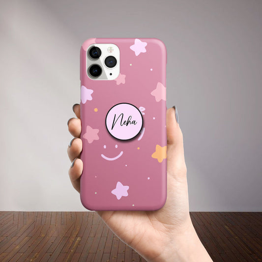Cutie Nice Day Slim Phone Case Cover Color Pink For Vivo