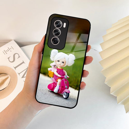 Doll Ridings Glossy Metal Case Cover For Oppo - ShopOnCliQ