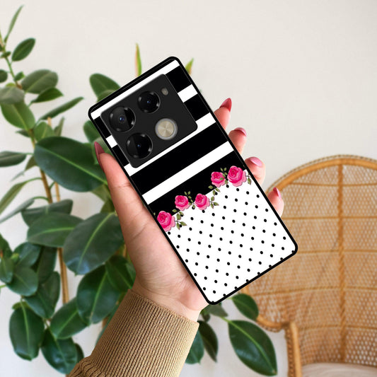 Elegant Rose Parad Glossy Metal Case Cover For Infinix - ShopOnCliQ