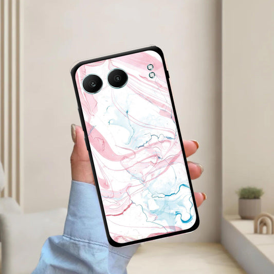 Fashion Marble Texture Glossy Metal Case Cover For OnePlus - ShopOnCliQ