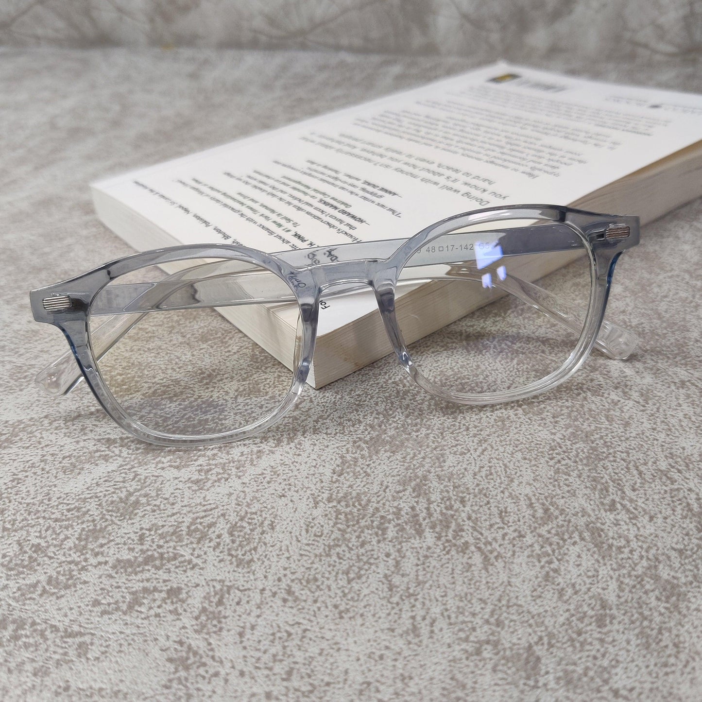 Full Rim Round Anti Glare & Blue Cut Computer Glass For Men & Women - ShopOnCliQ