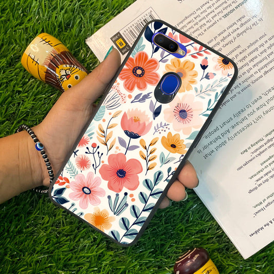 Garden of Delights Glass Case Cover For Oppo