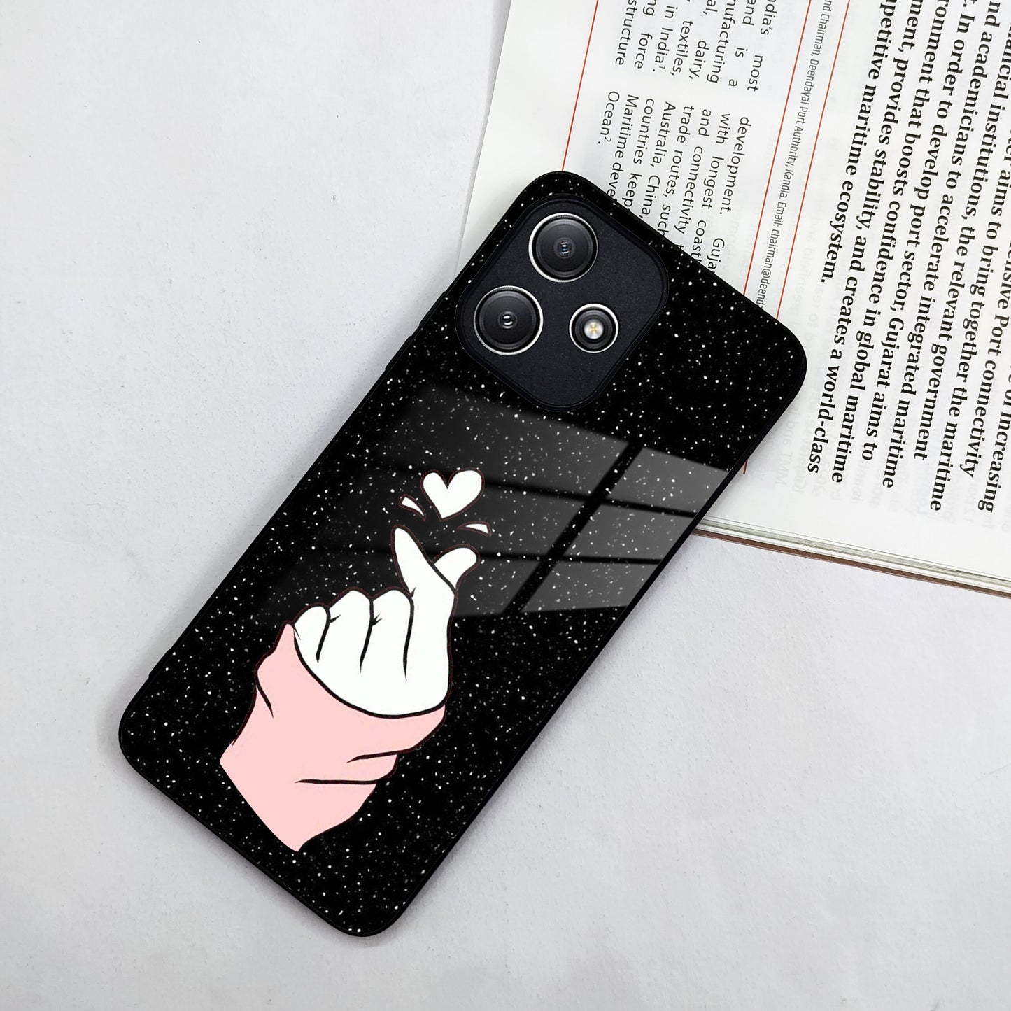 Kpop Love Glass Phone Case And Cover For Redmi/Xiaomi
