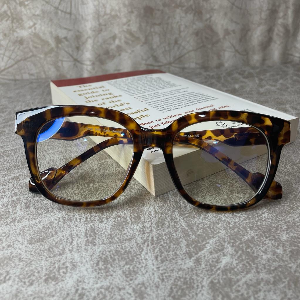 Leopard Spectacle Optical Eyeglasses Frames Blue Light Blocking Glasses ShopOnCliQ