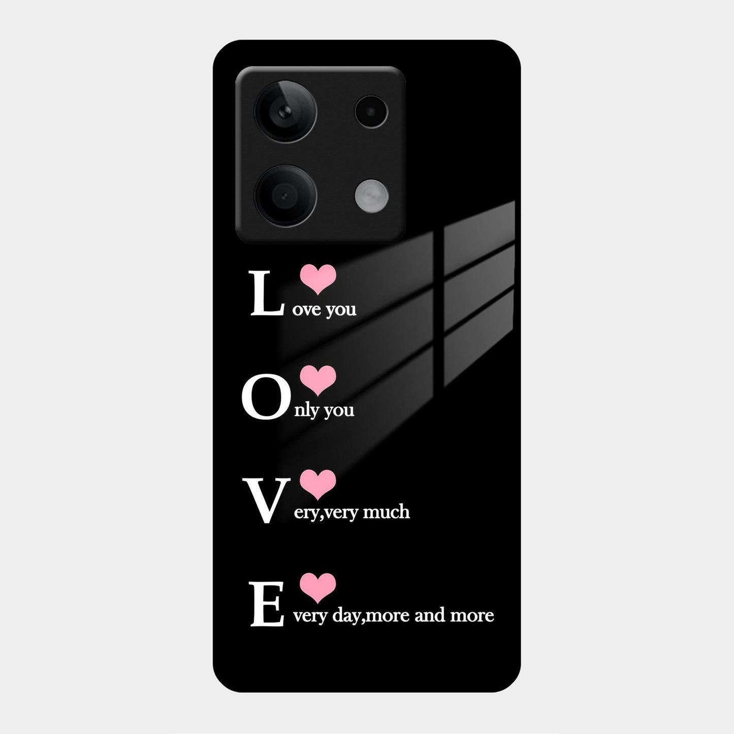 Love Glass Case Cover For Poco