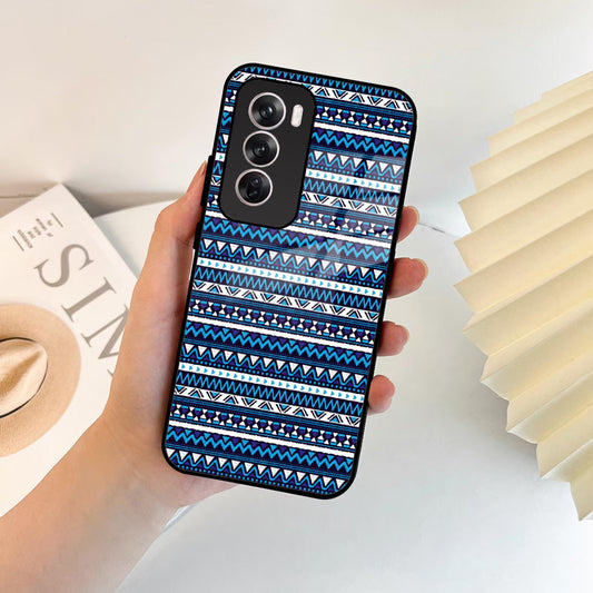 Mandala Glossy Metal Case Cover For Oppo - ShopOnCliQ