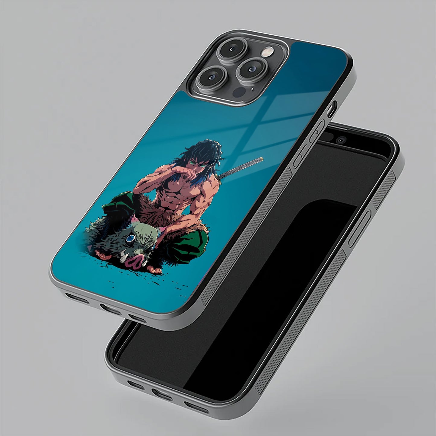 Masked Slayer Glass Case Cover For Samsung