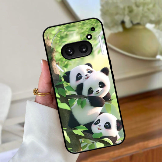 Panda Glossy Metal Case Cover For Nothing - ShopOnCliQ