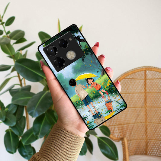 Raindrop Moments Glossy Metal Case Cover For Infinix - ShopOnCliQ