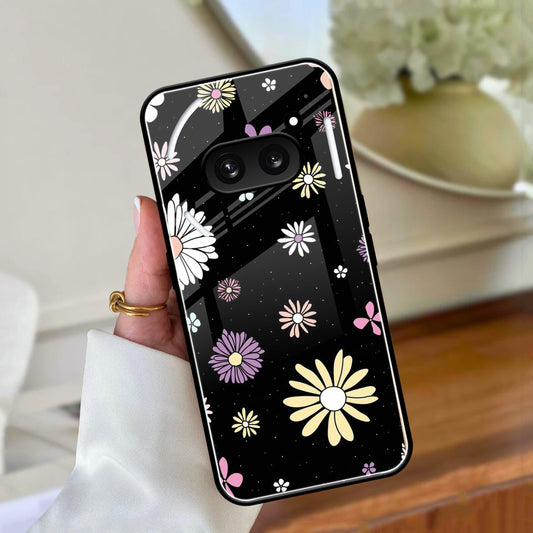 Seamless Floral Glossy Metal Case Cover For Nothing - ShopOnCliQ