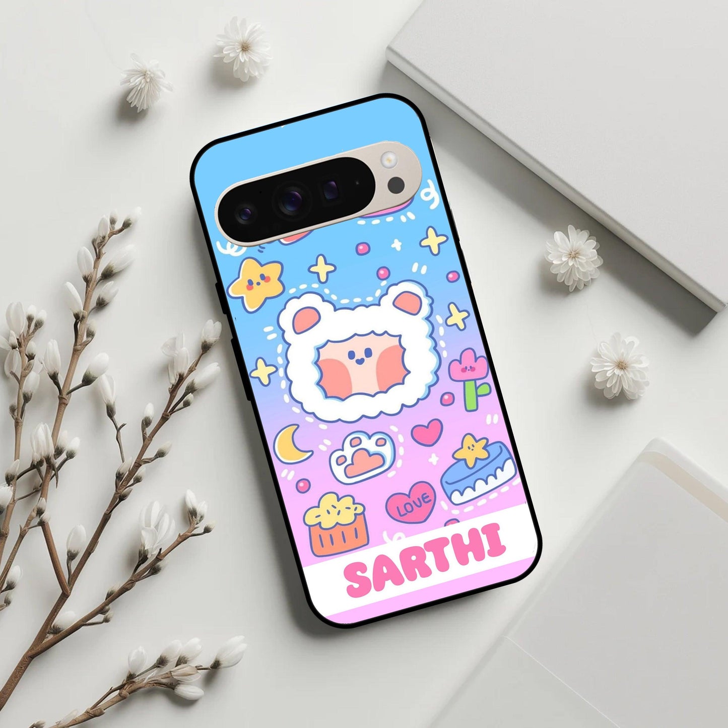 Sheep Glossy Metal Case Cover For Google