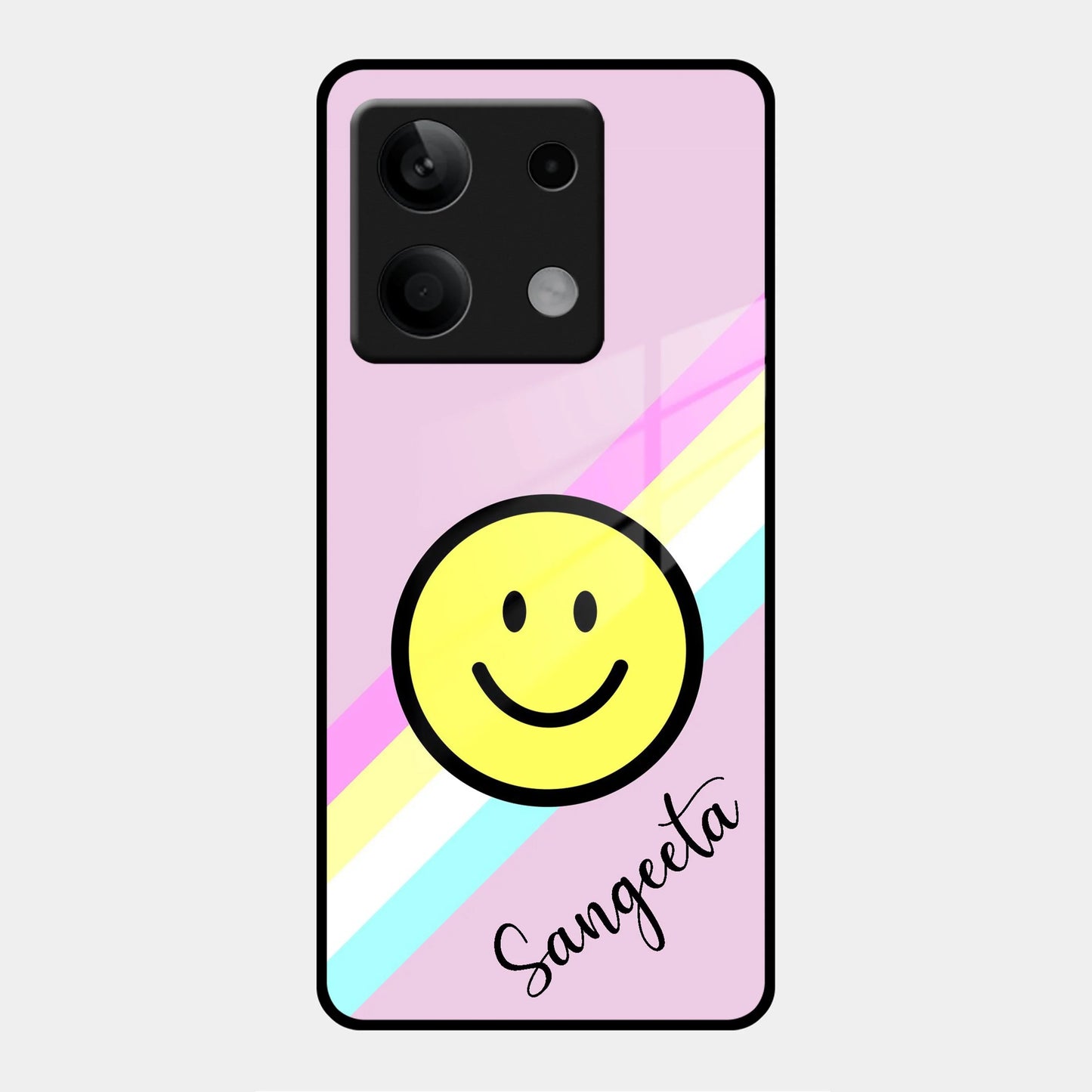 Smiley Glass Case Cover For Poco - ShopOnCliQ