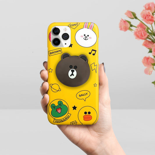 The Cute Bear Design Slim Phone Case Cover For Oppo
