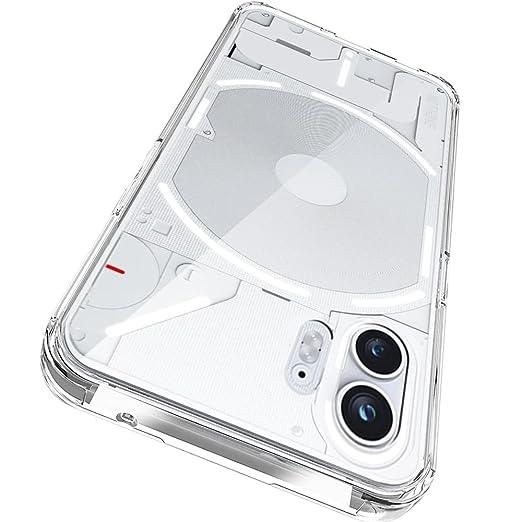 Transparent clear Case Tpu+PC Transparent Crystal Phone Case For Nothing Phone