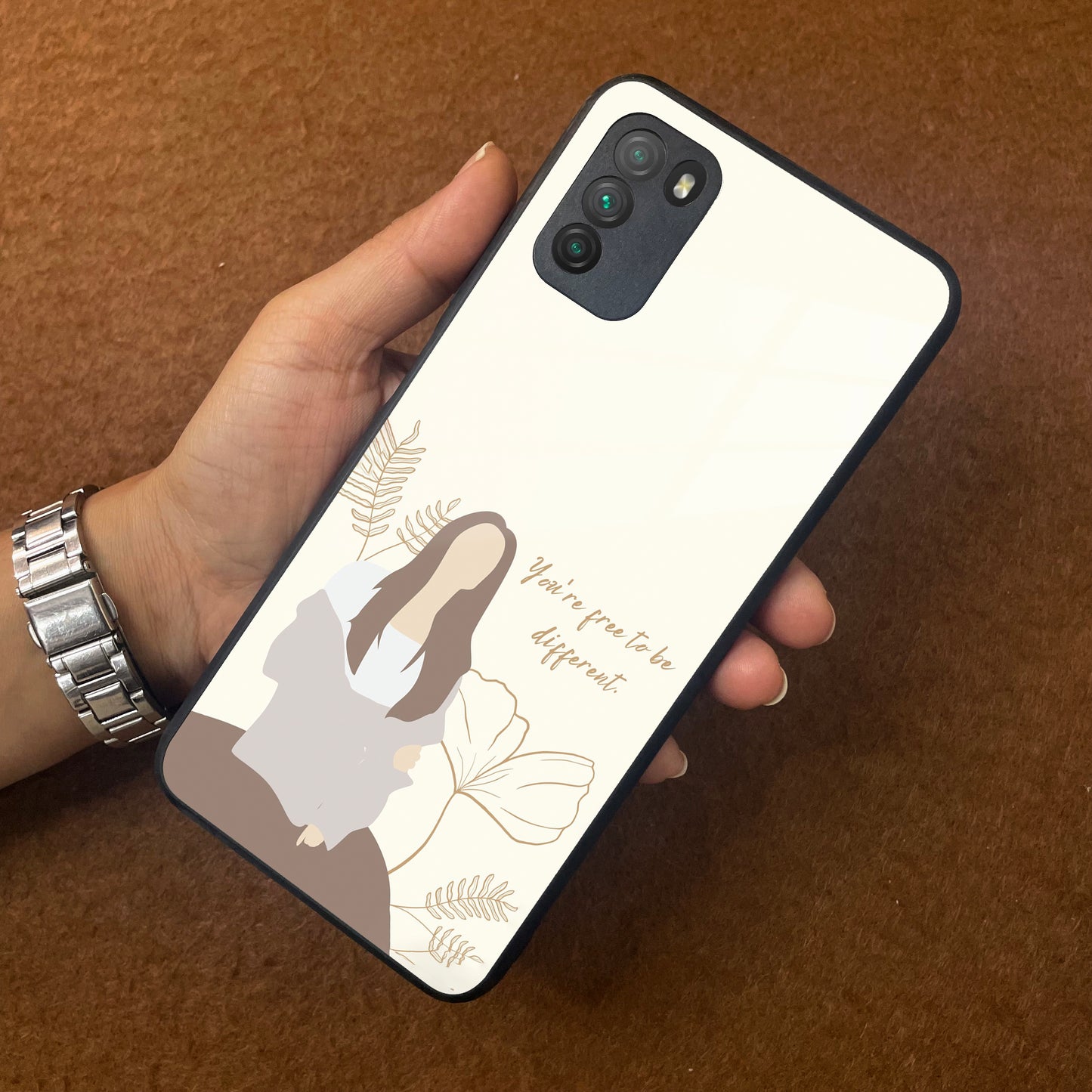 Always Stay Humble And Kind Glass Phone Cover  V2 for Poco