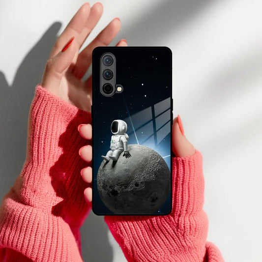 Astronod Moon Glass Case Cover For OnePlus