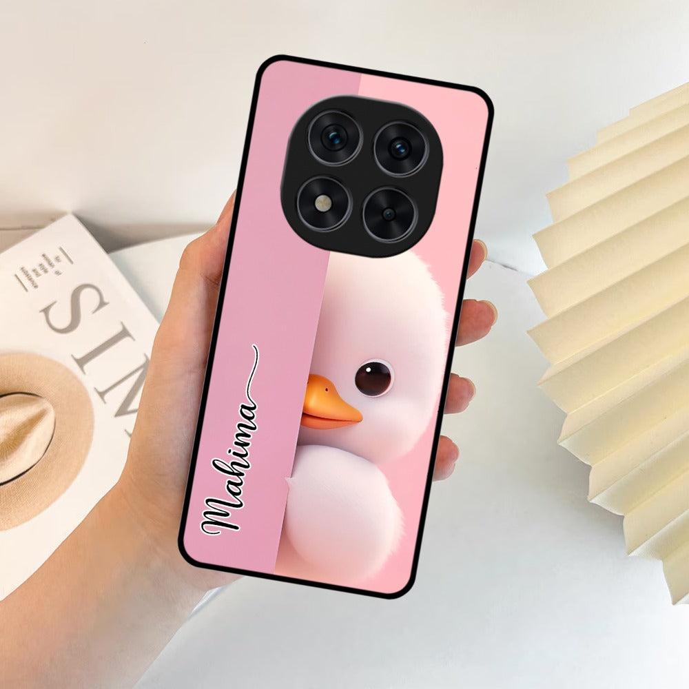 Baby Duck Glossy Metal Case Cover For Redmi