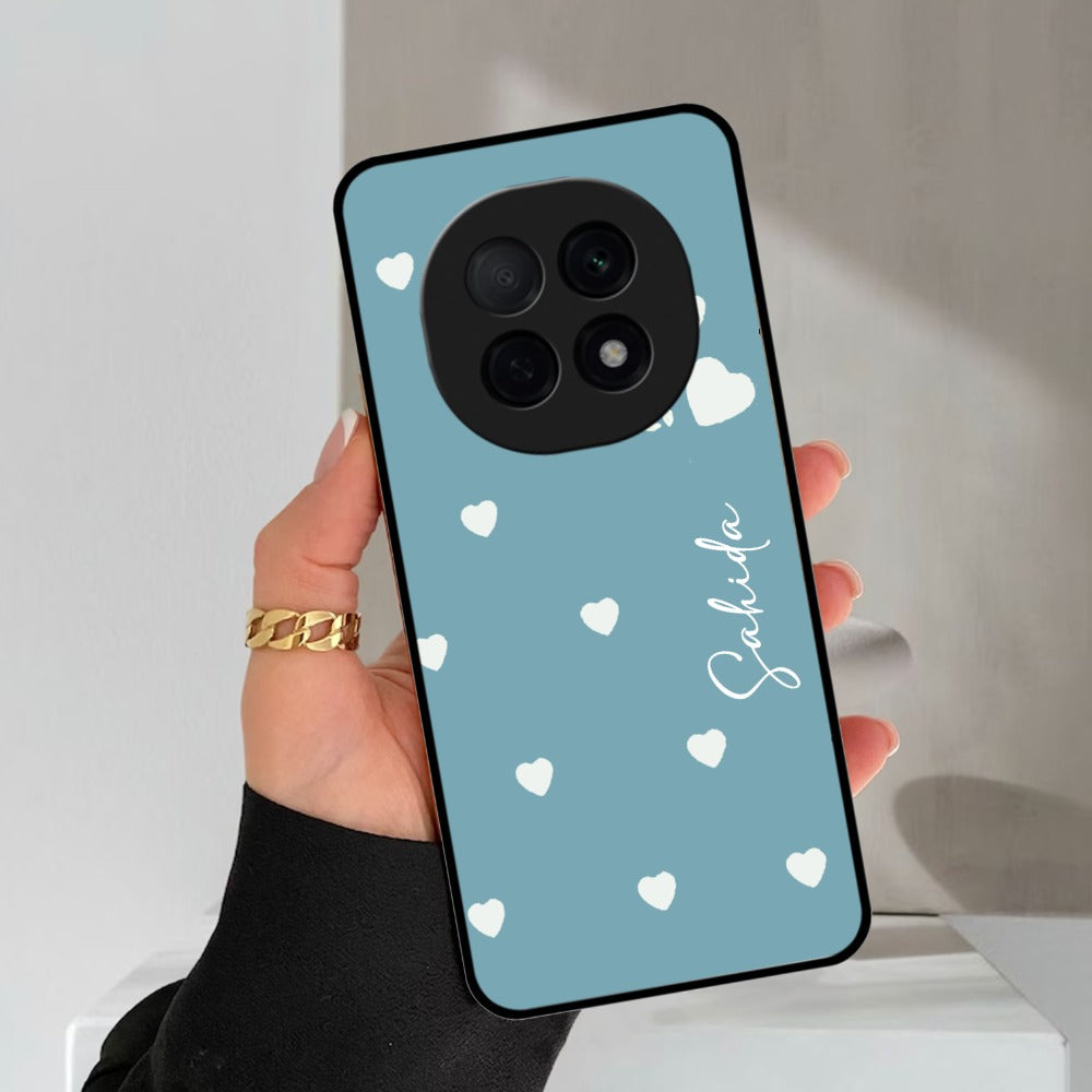 Be Loved Glossy Customized Metal Case Cover Sky Blue For Oppo