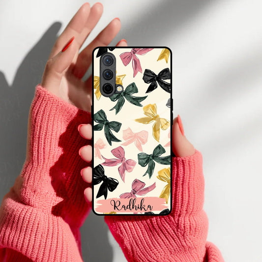Bow Customize Glass Case Cover For OnePlus