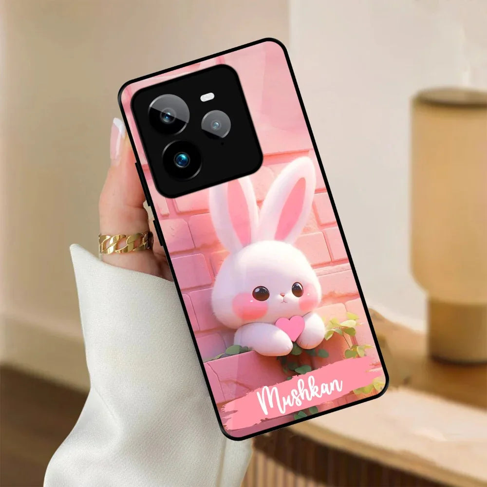 Bunny Glossy Metal Case Cover For Realme - ShopOnCliQ