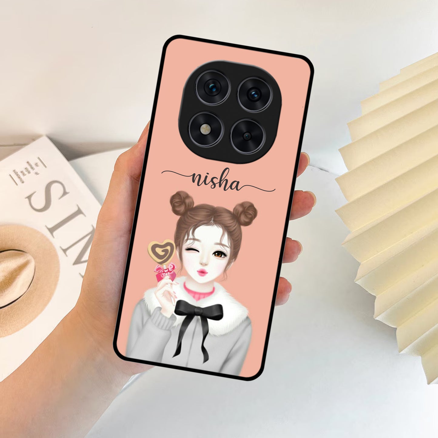 Candy Wink Glossy Metal Case Cover For redmixiaomi