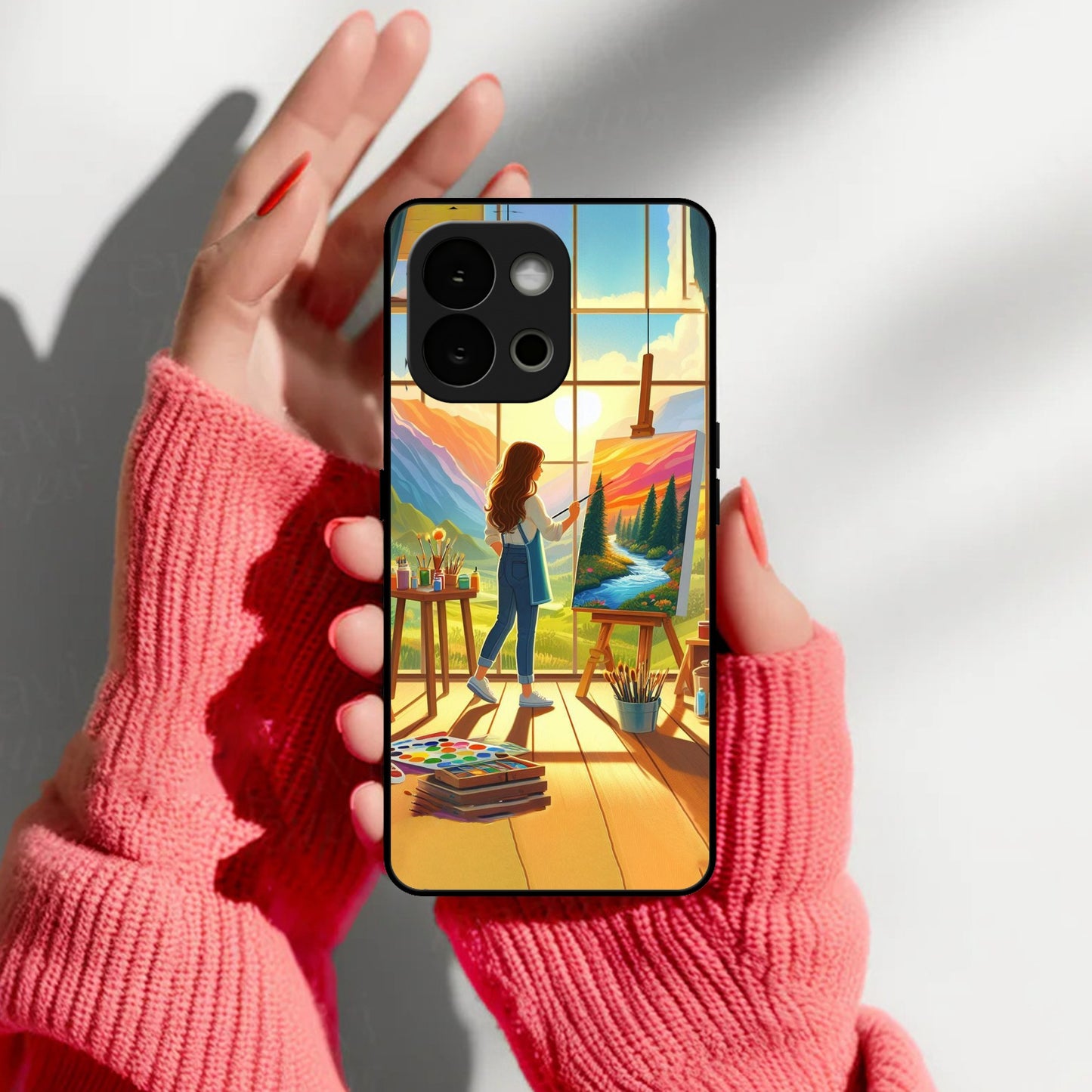 Canvas of Dreams Glass Case Cover For OnePlus