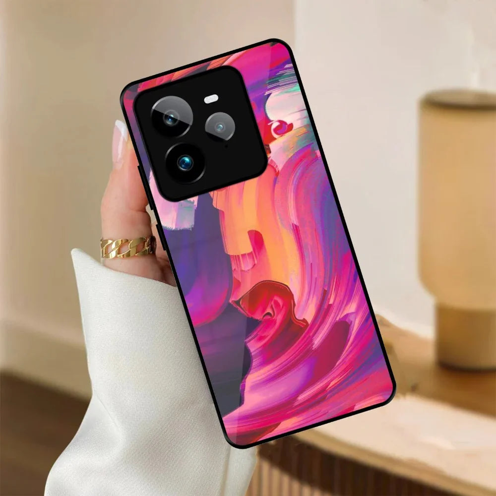 Canvas Print Glossy Metal Case Cover For Realme - ShopOnCliQ