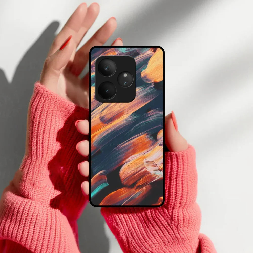 Canvas Print Glossy Metal Case Cover V2 For Realme - ShopOnCliQ